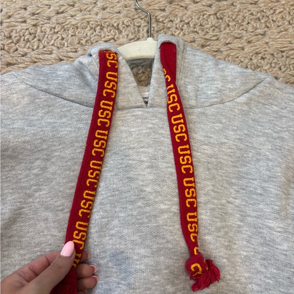 hype and vice cropped usc hoodie - Picture 3 of 6